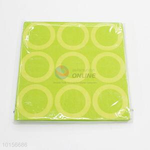 Green Virgin Pulp Printed Paper Napkin