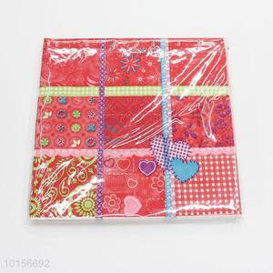 Heart Printed Party Paper Napkin Serviette