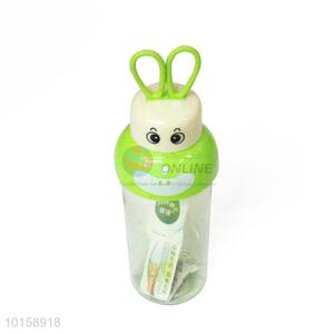 Cartoon Green Outdoor Bottle Plastic Water Bottle