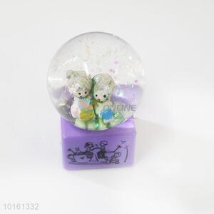 Indoor Decorative Flashing Snow Globe