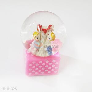 Lovely gift wedding snow globe