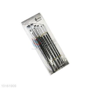 High Quality New 6PCS Nylon Artist Paint Brush Set