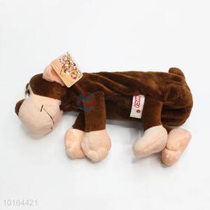 Wholesale Plush Zipper Pen Bag in Monkey Shape