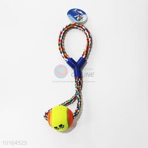 Y Shaped Colorful Cotton Rope Pet Chew Knot