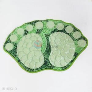 Green Footprint Pattern Anti Slip Floor Mats