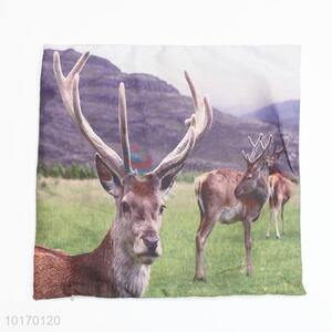 Comfortable deer bolster pillow cover/cushion cover