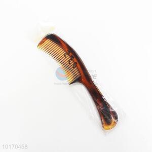 Factory Direct Coffee Portable Plastic Hair Comb for Women