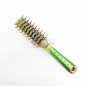 Best Selling Golden Head Professional Salon Plastic Comb for Women