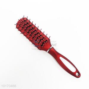 Fashionable Red Massage Beauty Plastic Comb for Women