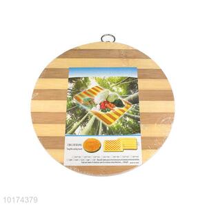 Custom Round Bamboo Chopping Board