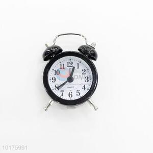 Black Cute Twin Bell Alarm Clock