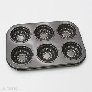 Utility Non-stick 6 Hole Bakeware/Cake Molds/Baking Mold