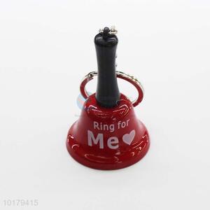 Wholesale Red Ring Bell Shaped Key Chain/Key Ring