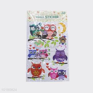 Promotional <em>Wall</em> <em>Sticker</em> 5D Home Decoration PVC Owl <em>Wall</em> Poster