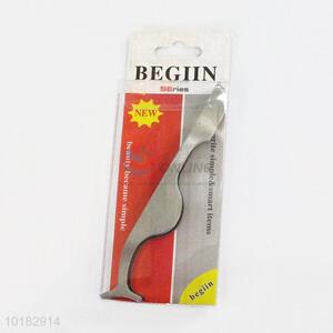 New Design Stainless Steel Eyebrow Tweezers Eyebrow Clip