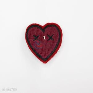 Hot Sale Heart Shaped Patch for Garment