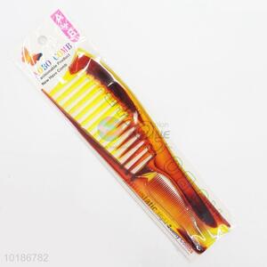 Beautiful 2 Pieces Anti-static Utility Plastic Hair Comb