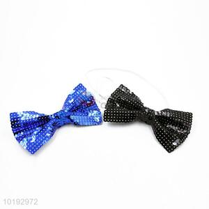 Fashion Men Masquerade Dress Party Sequin Bow Tie