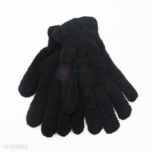 China Supply Black Gloves