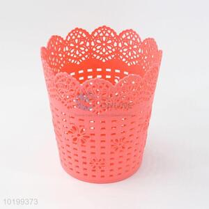 Top Quality High Sales Pink Hollow Out Storage <em>Bucket</em>