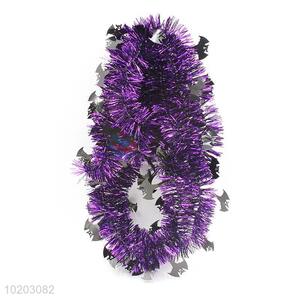 Decorative Bat Purple Boa For Halloween Party