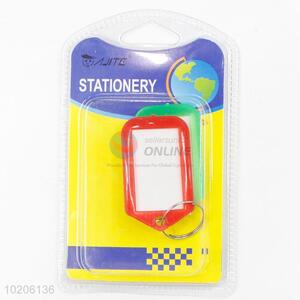 Wholesale custom plastic luggage tag/hang tag