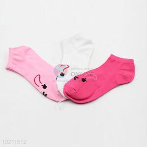 Cartoon animal ankle short socks for girls