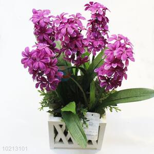 Top quality best 2pcs cute simulation hyacinth bonsai