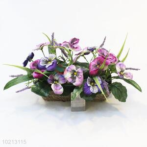 Best popular style 3pcs colorful simulation flower bonsai