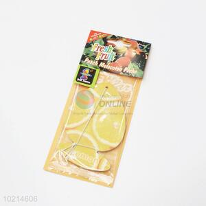 Fashion design best fruit shape car air freshener