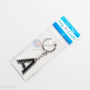 Newly low price black A shape key chain