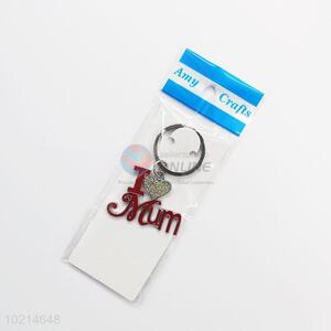 Promotional cheap letter key chain