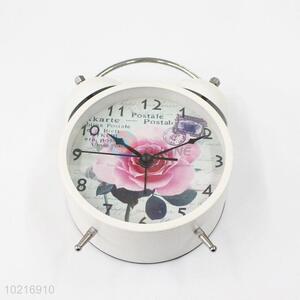 Good quality best fashionable white alarm clock