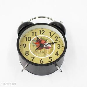 Cheap high quality black alarm clock