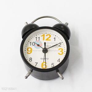 Wholesale simple style black alarm clock