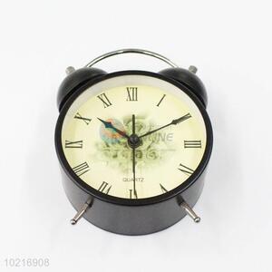 Low price high quality black alarm clock