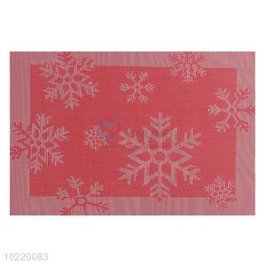 Red snowflake insulation mat/dinner placemat/table cloth