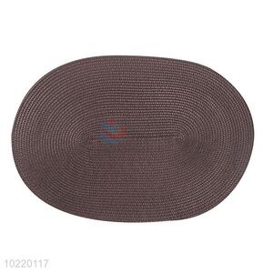 Hot sale oval pp table mat/insulation placemat