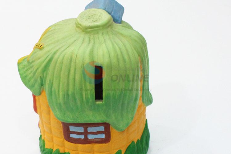 Best sales cheap cartoon corn house shape money box