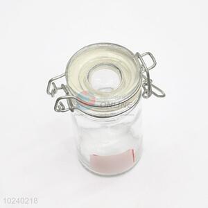 Fashion Style Glass Storage Jar Sealed Jar with Clip