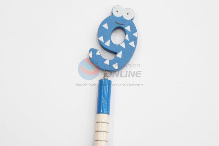 New Design Wooden Cartoon Toy Pencil for Student