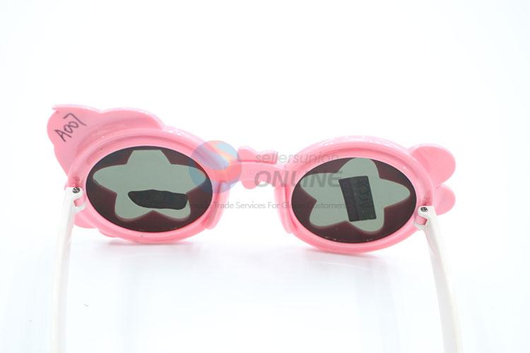 Best Selling Cute Pink Stare Shape Sunglasses For Children