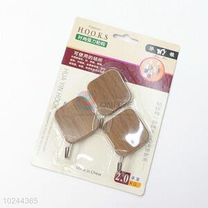 Wholesale Supplies Exquisite 3 Pcs Wooden Hooks