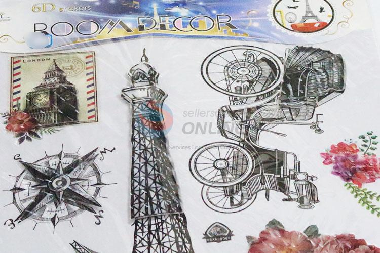 Good quality Eiffel Tower room decal/wall sticker