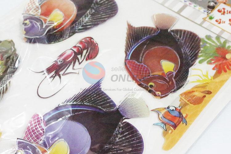 Wholesale cheap fish PVC wall/window/mirror sticker