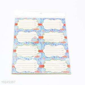 High Quality Stamping Foil Adhesive Label Stickers for School Office