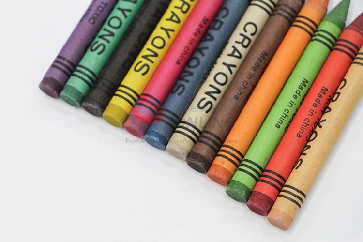 Bottom Price 12 Colors Drawing Crayon for Childre