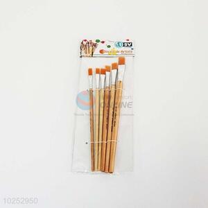 Good quality drawing supplies 6pcs paintbrushes