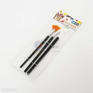 Top sale drawing tools 3pcs paintbrushes