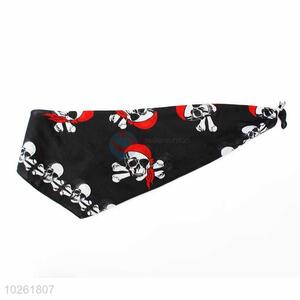 Skull Pattern 100% Cotton Printing Head Kerchief Square Bandana